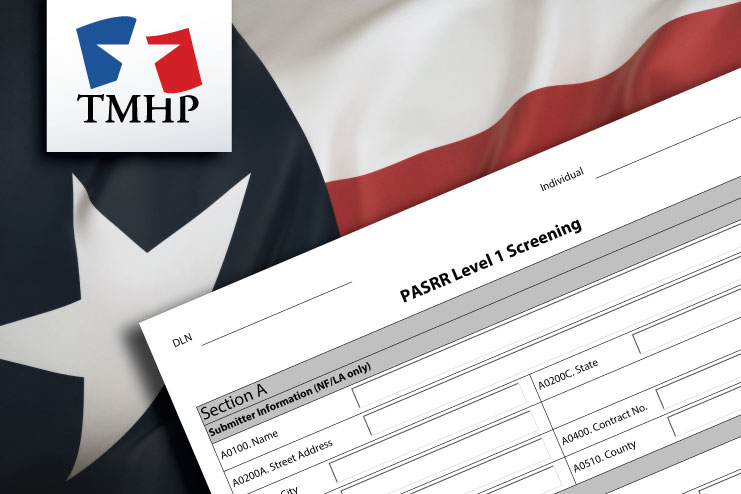 TMHP to create PASRR PL1 forms for residents