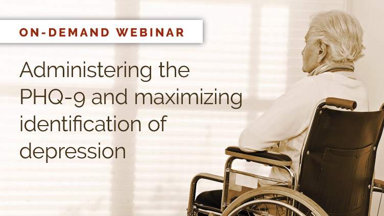 [On-demand webinar] Administering the PHQ-9 and maximizing identification of depression